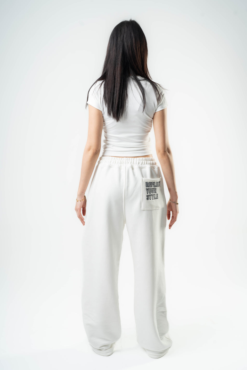 White RFLX Wide Leg Pants - Women