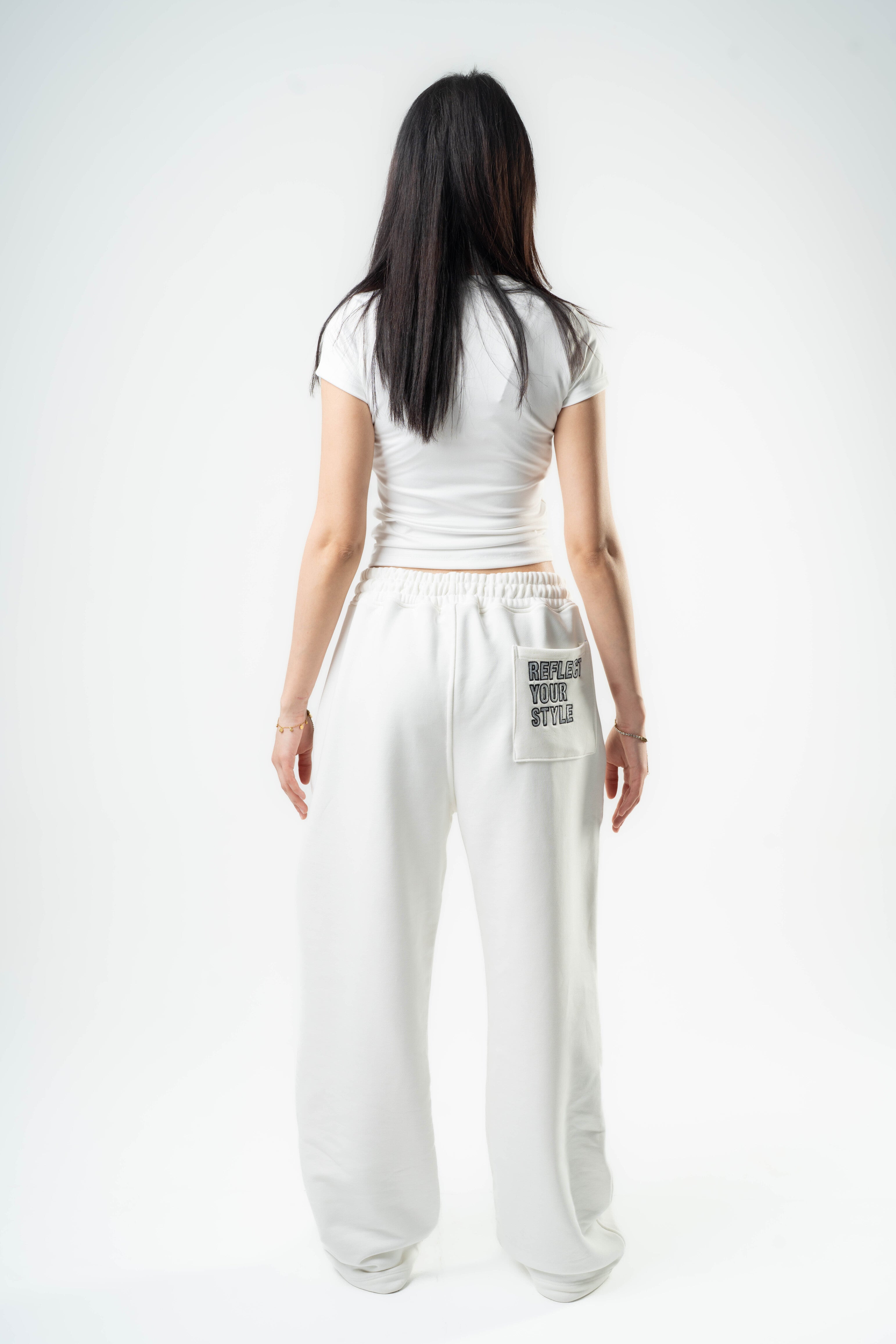 White RFLX Wide Leg Pants - Women