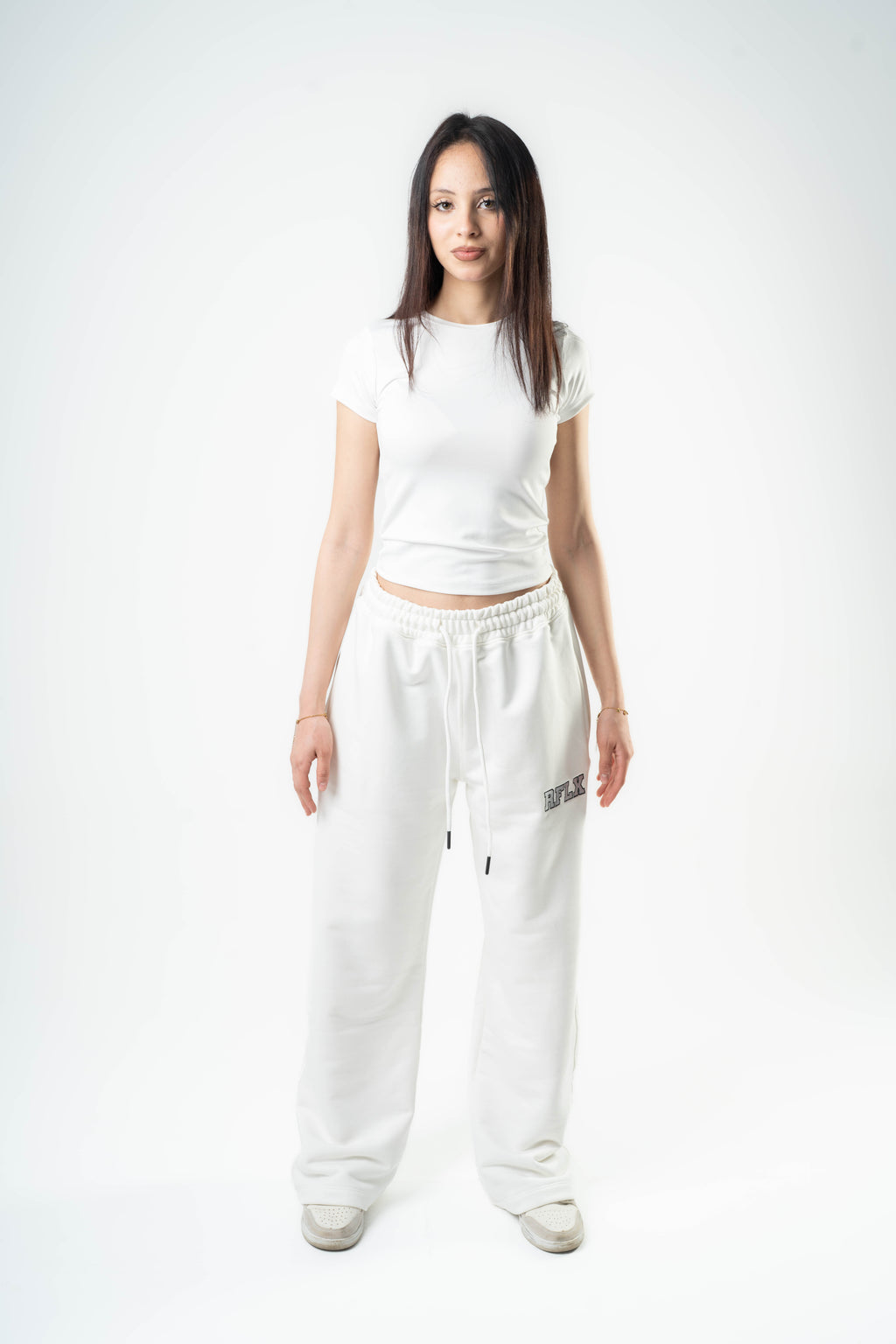 White RFLX Wide Leg Pants - Women