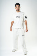 White RFLX Wide Leg Pants - Men