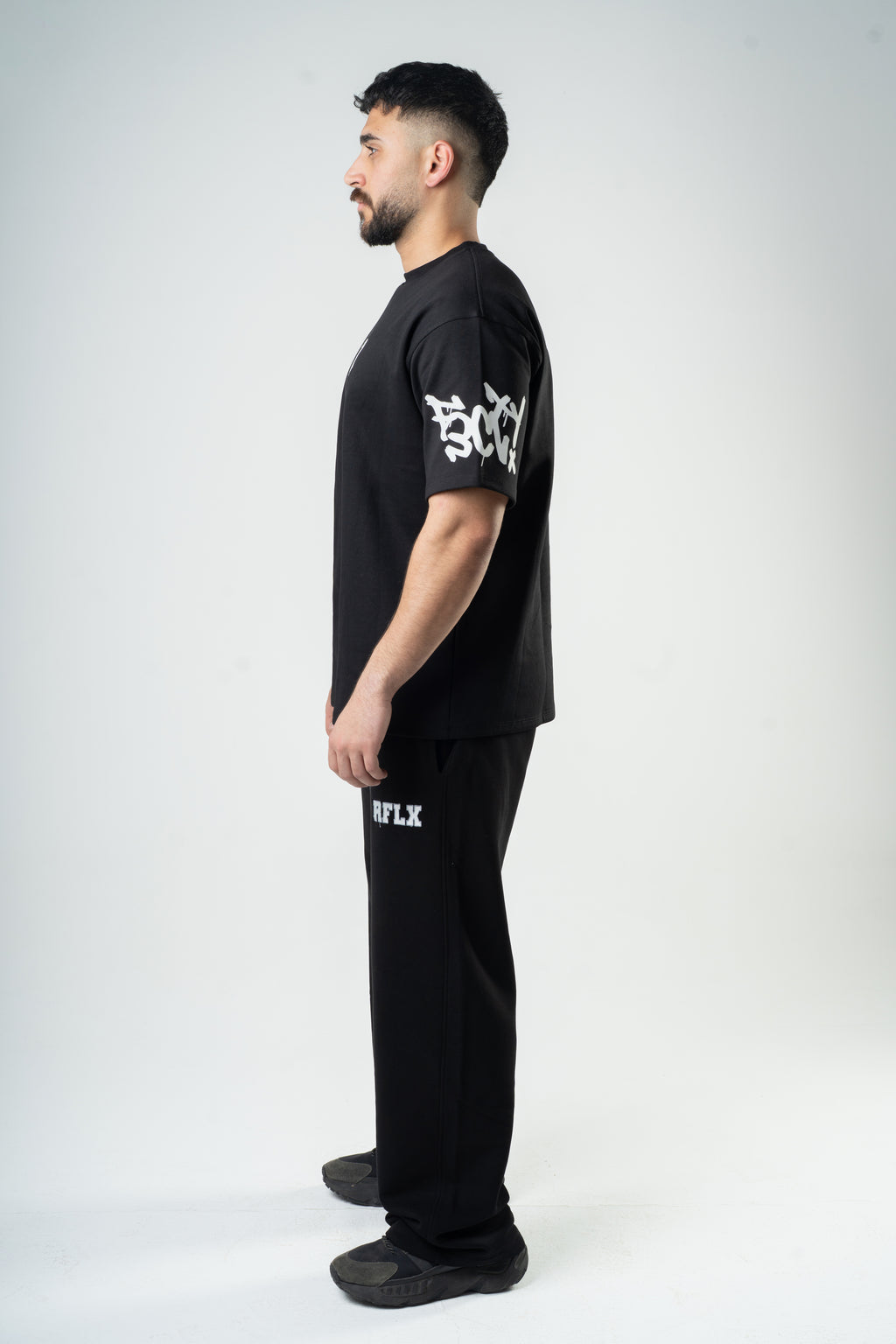 Black RFLX Wide Leg Pants - Men