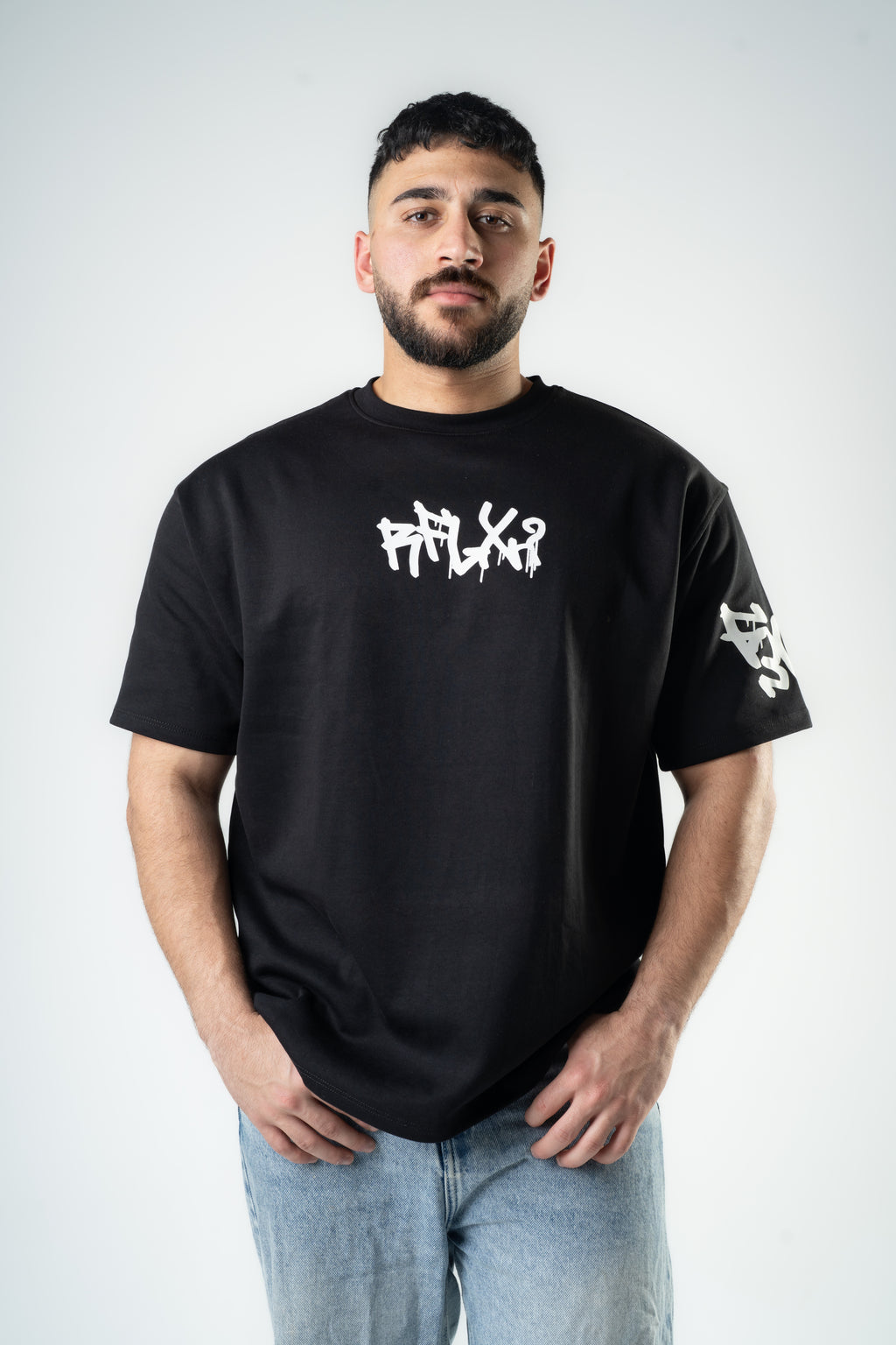 Black Oversized Men’s T-Shirt