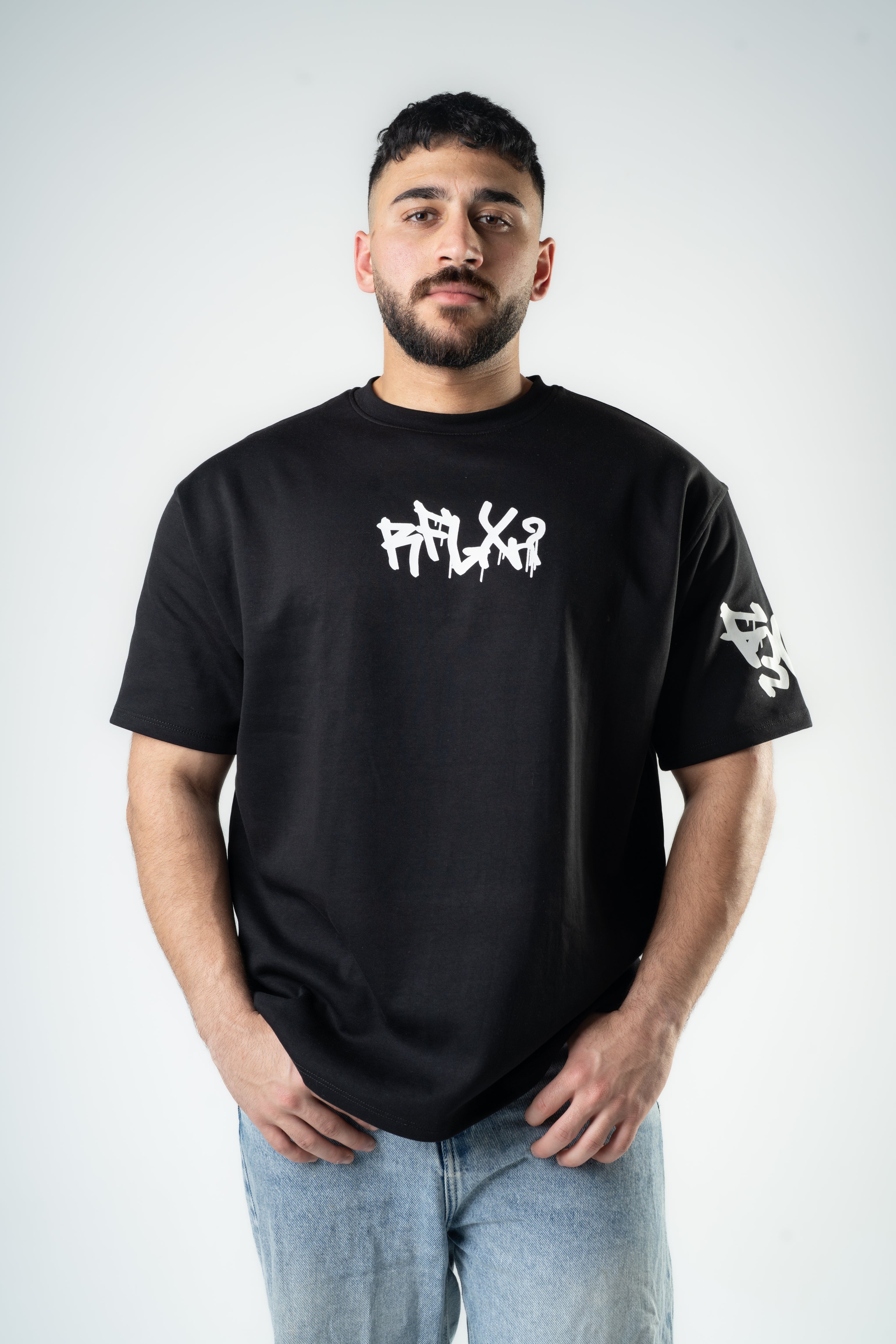 Black Oversized Men’s T-Shirt