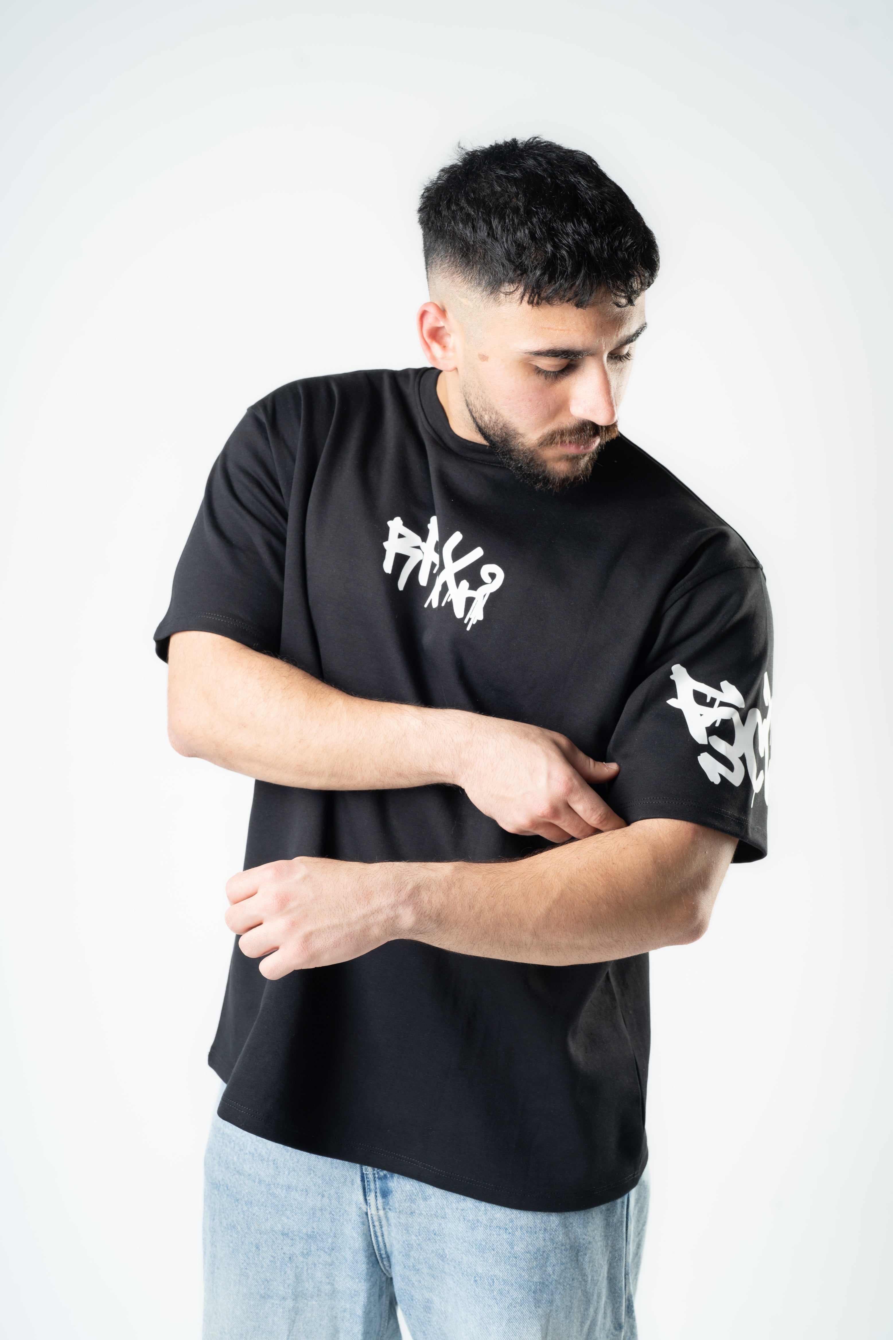 Black Oversized Men’s T-Shirt