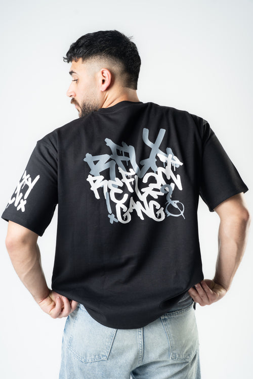 Black Oversized Men’s T-Shirt